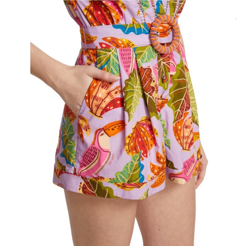 FARM Rio belted romper - Picture 3 of 6